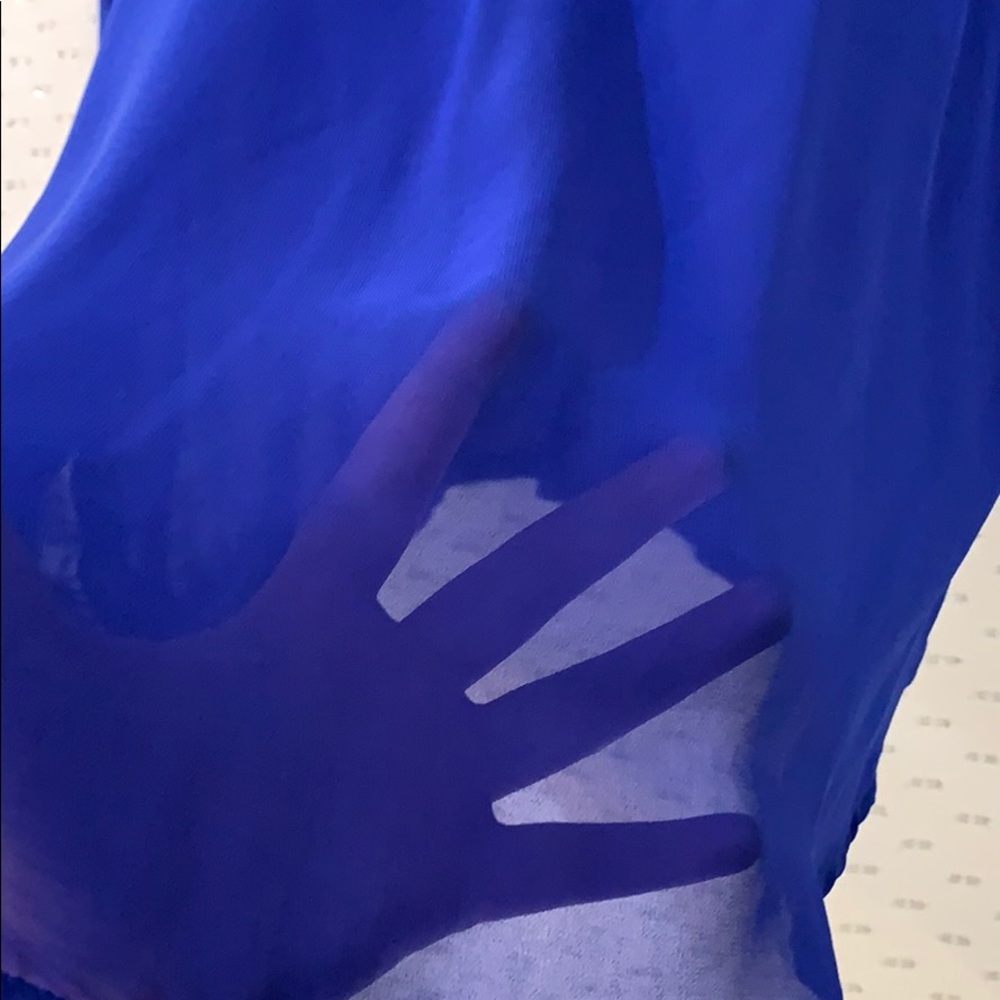 3/$20 Miss Daisy- Mix Media Top EUC - Picture 4 of 6